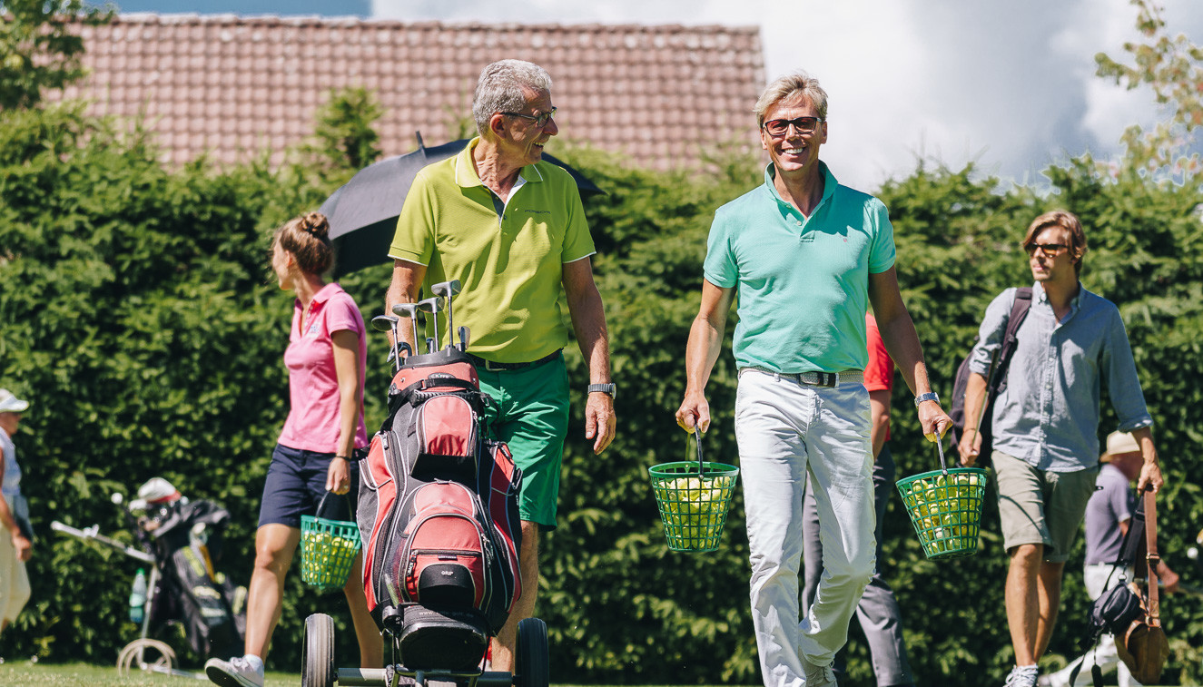 Golfen mit Hansy Vogt 
